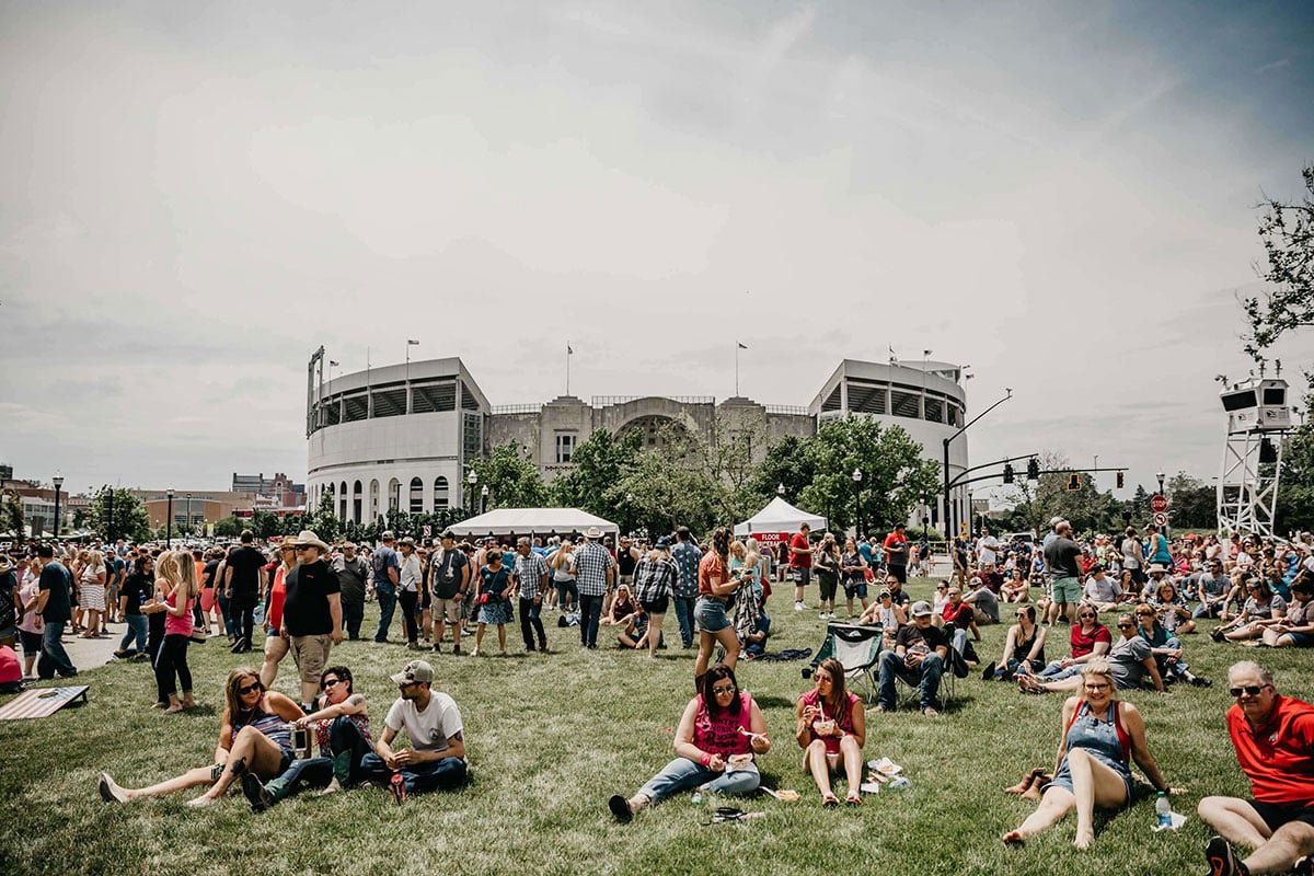 Buckeye Country Superfest 2025 festival atmosphere