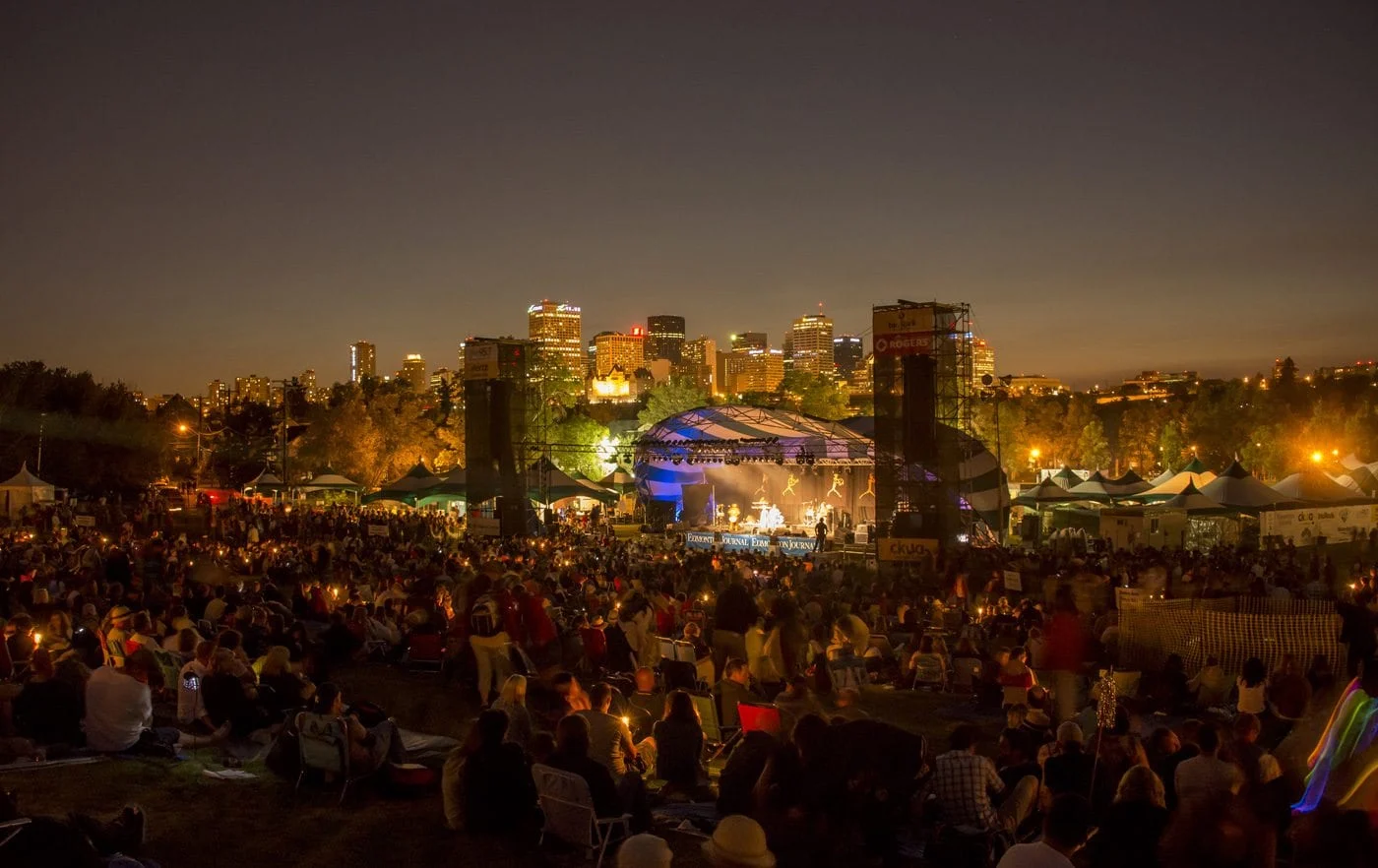 Edmonton Folk Festival 2025 festival atmosphere