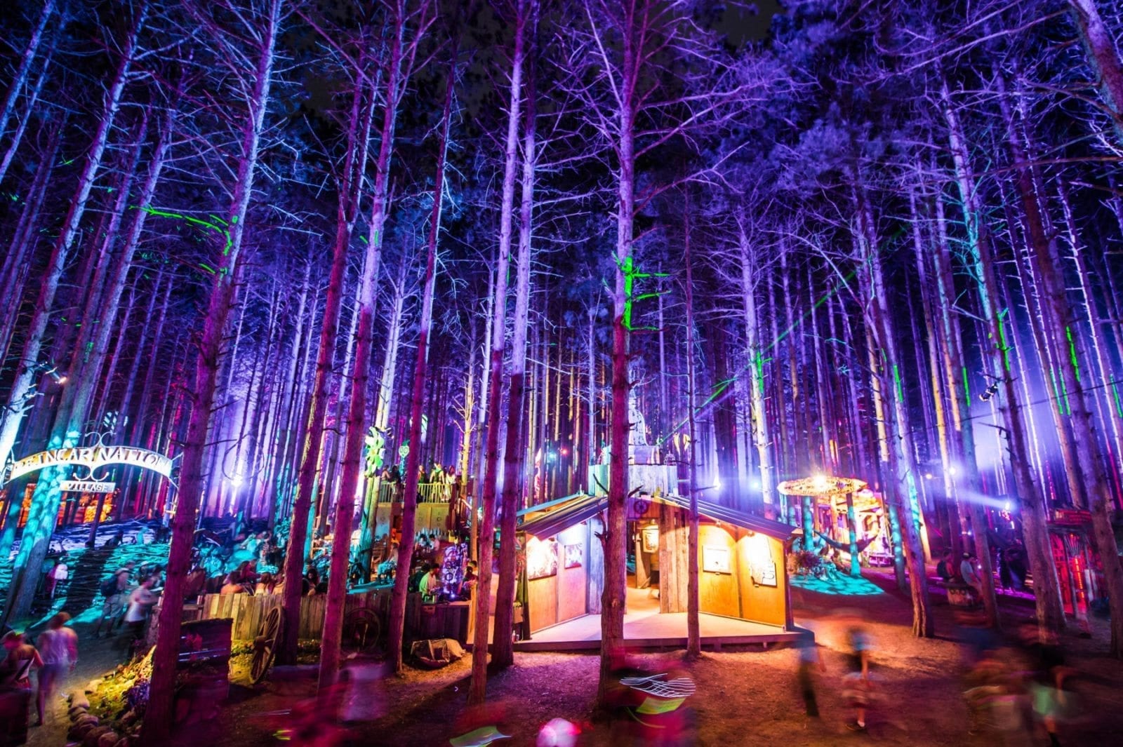 Electric Forest 2025 festival atmosphere