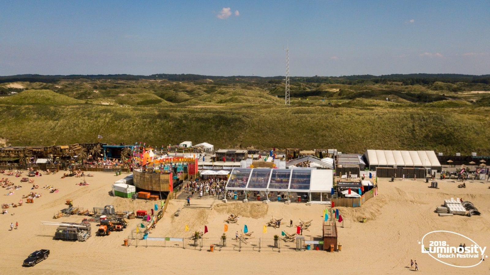 Luminosity Beach Festival 2025 festival atmosphere