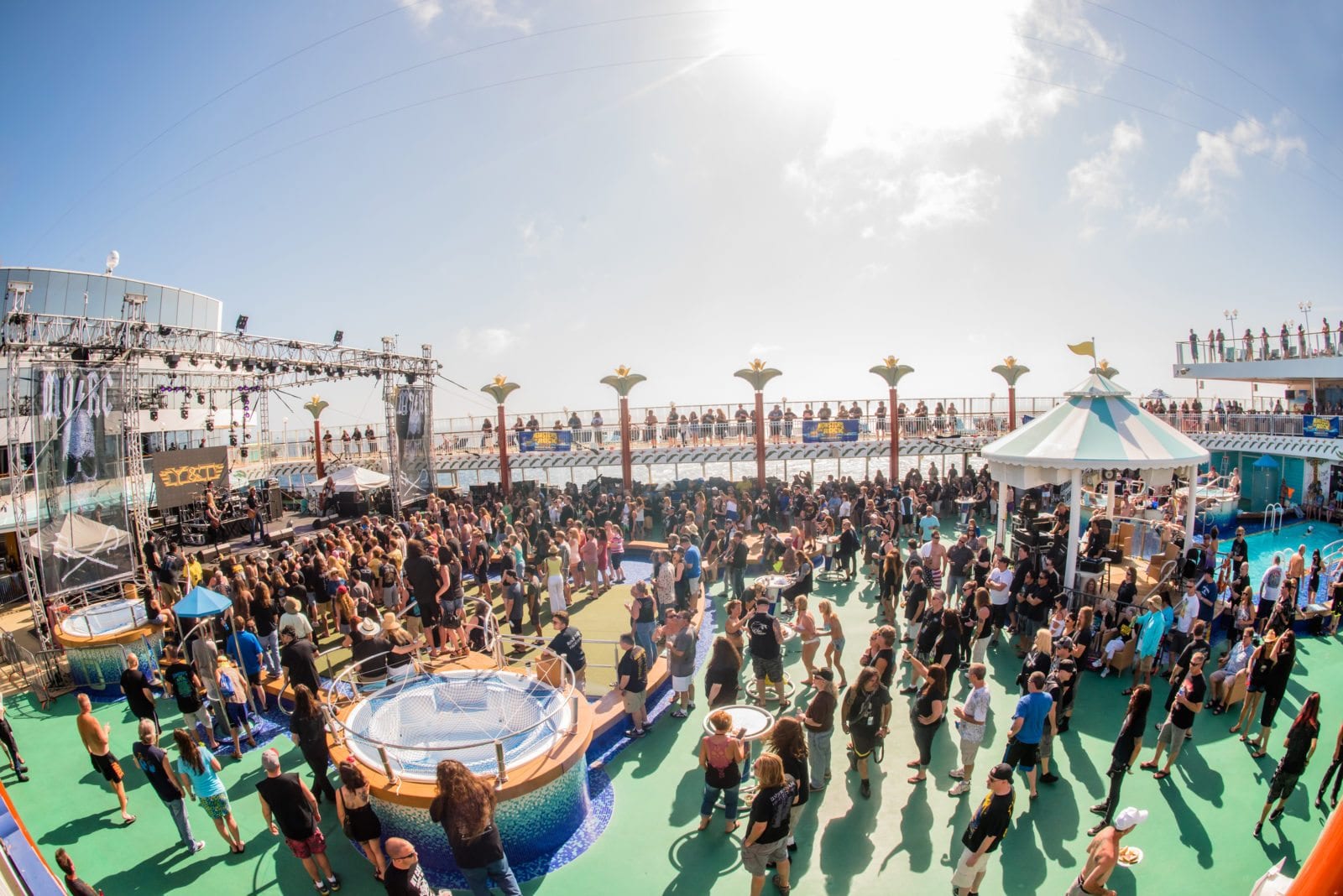 Monsters of Rock Cruise 2025 festival atmosphere