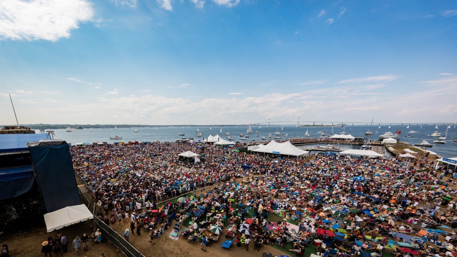 Newport Jazz Festival 2025 festival atmosphere