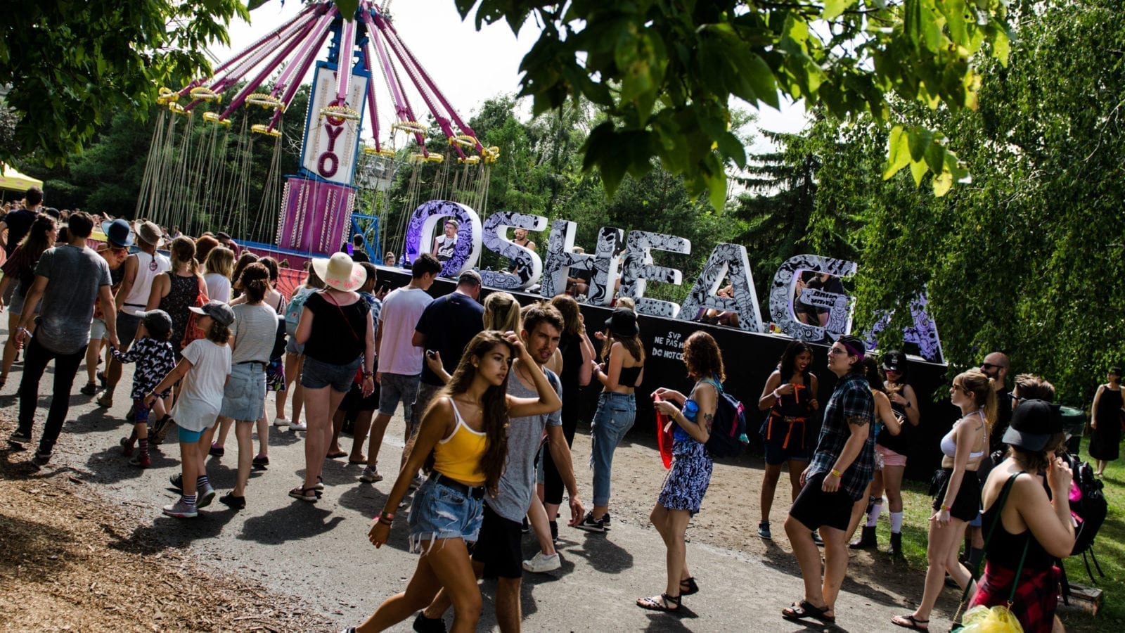 Osheaga 2025 festival atmosphere