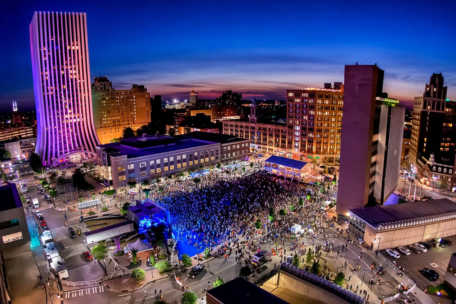 Rochester Jazz Festival 2025 festival atmosphere