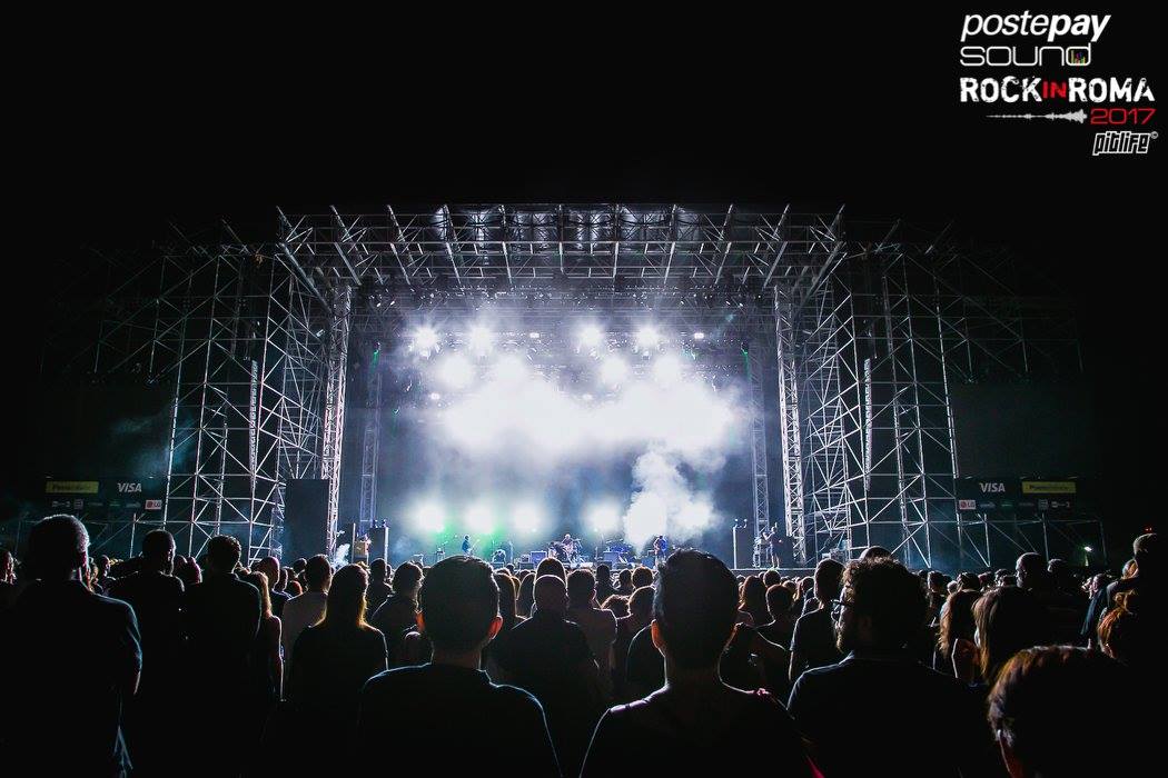 Rock in Roma 2025 festival atmosphere