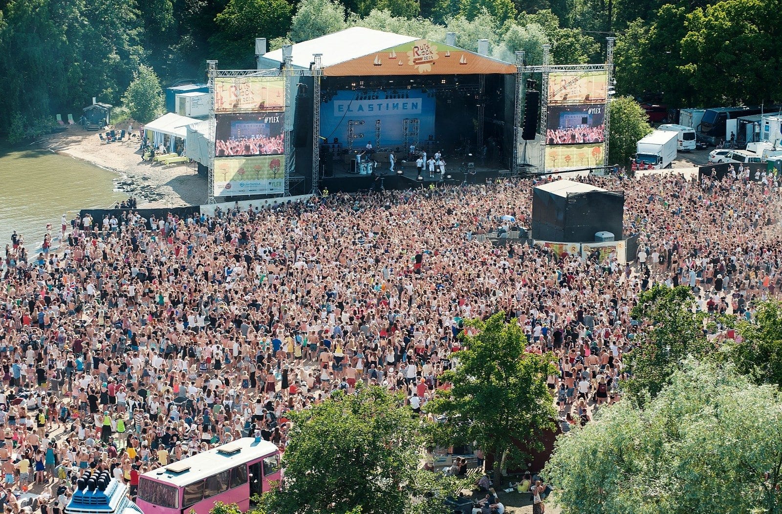 Ruisrock 2025 festival atmosphere