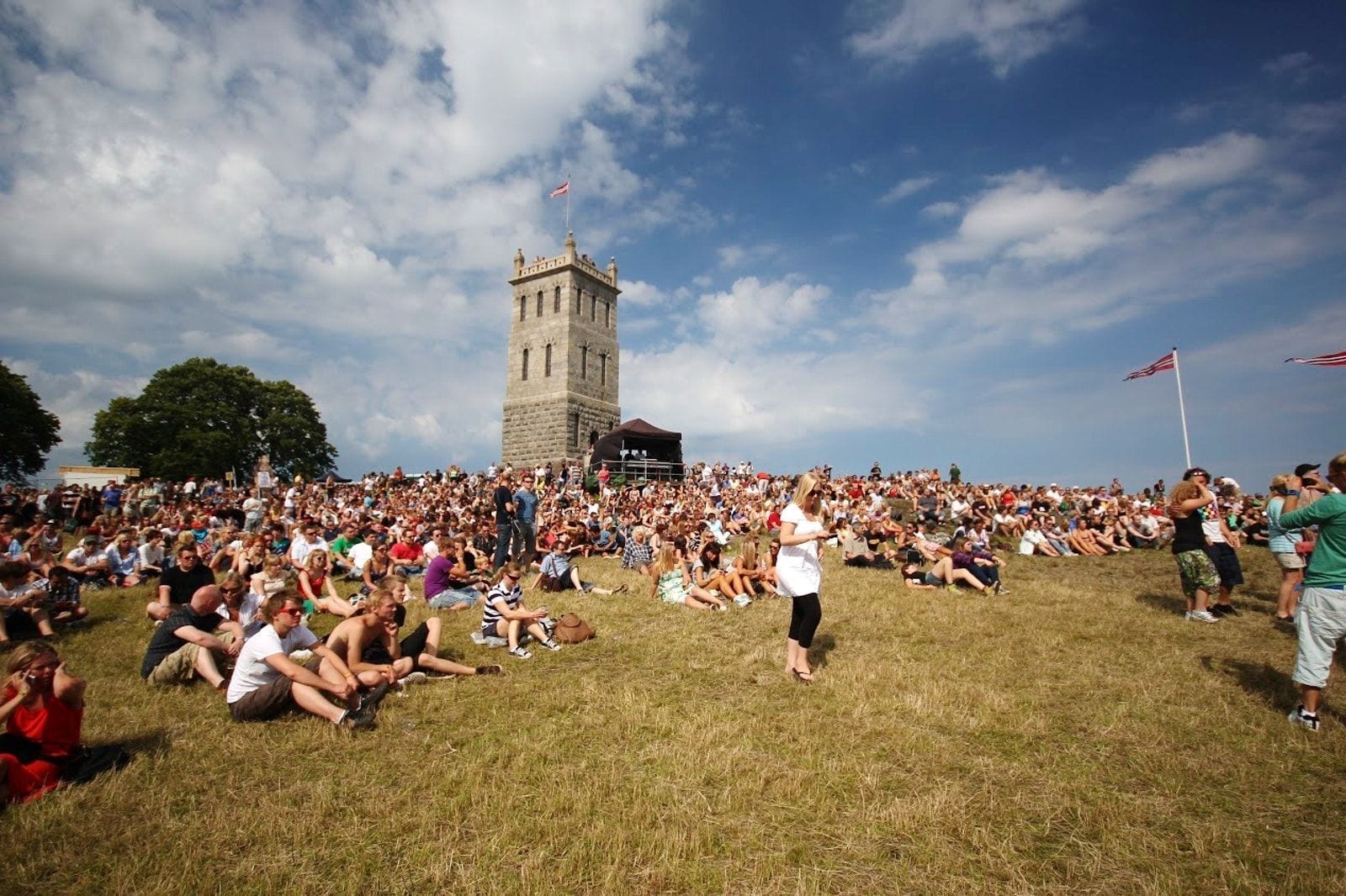 Slottsfjell 2025 festival atmosphere