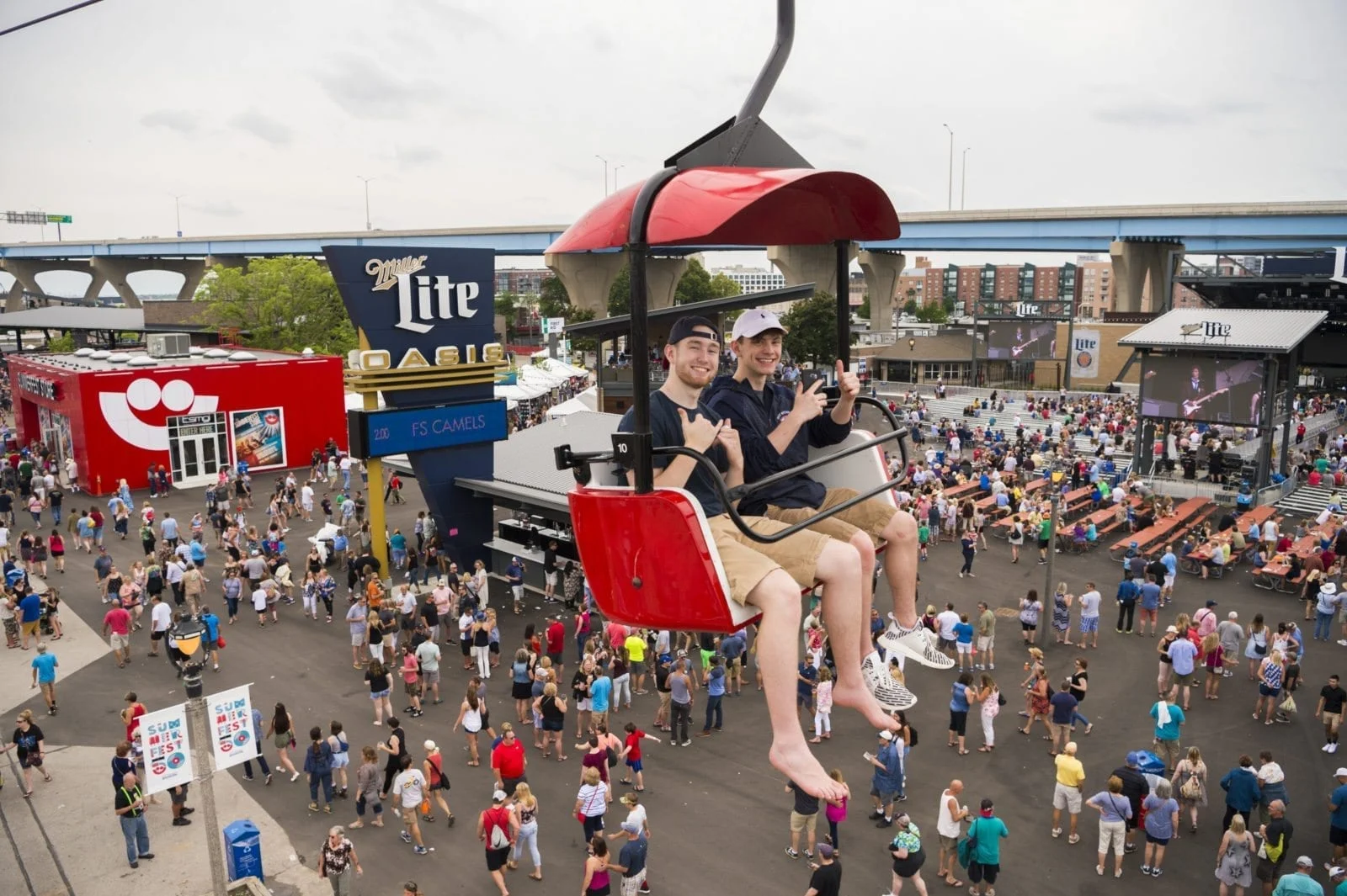 Summerfest 2025 festival atmosphere