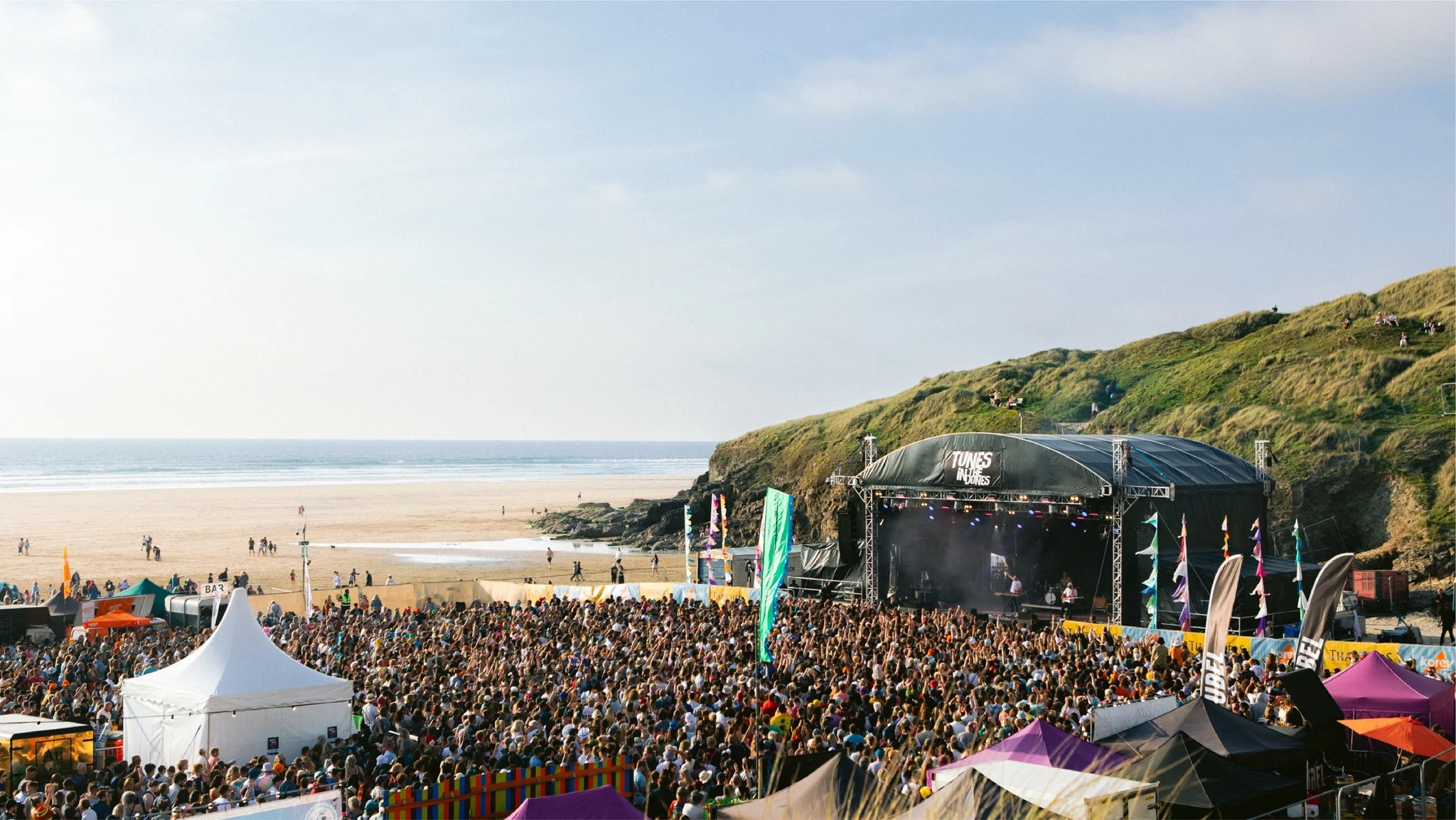 Tunes In The Dunes 2025 festival atmosphere