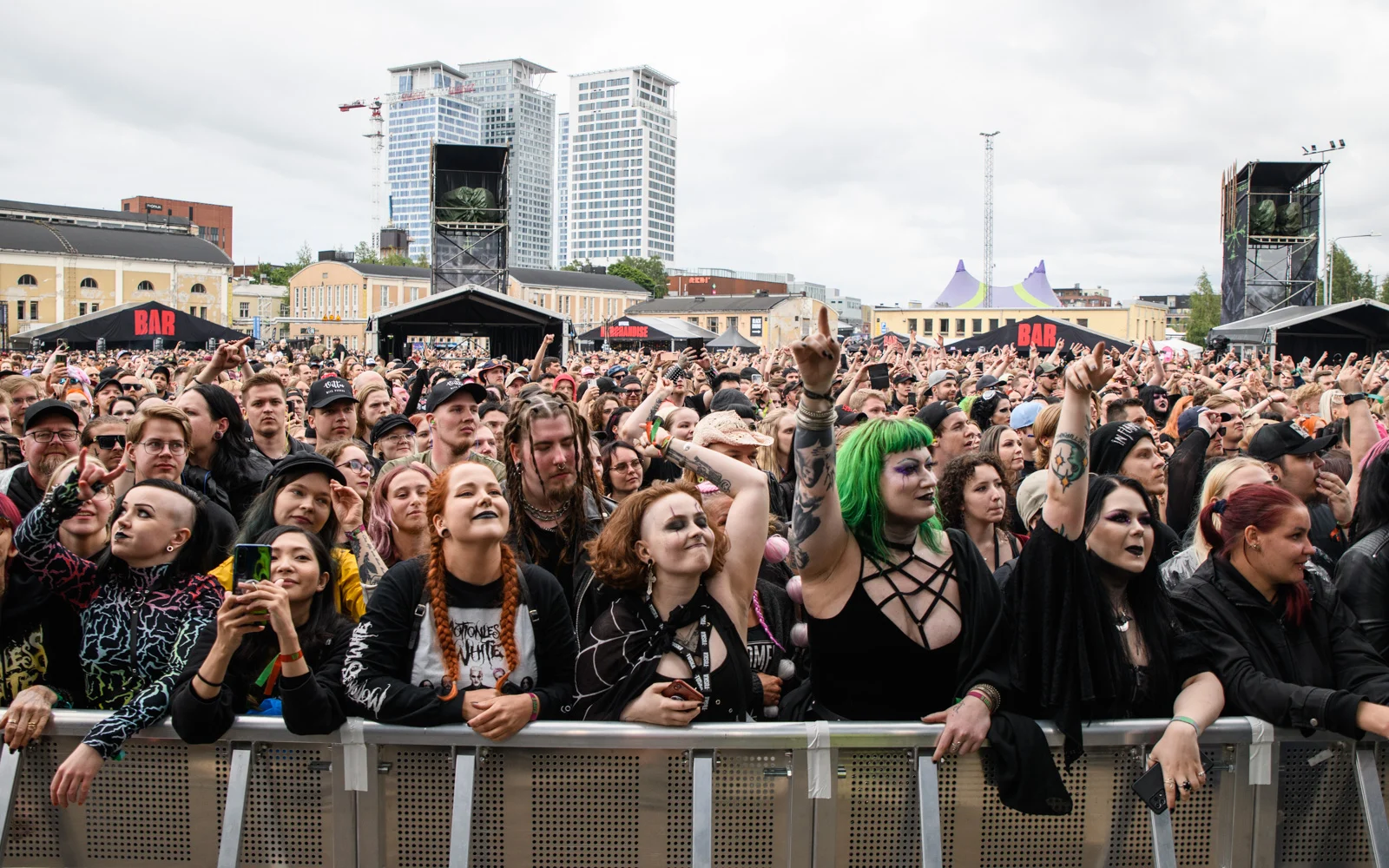 Tuska Metal Festival 2025 festival atmosphere