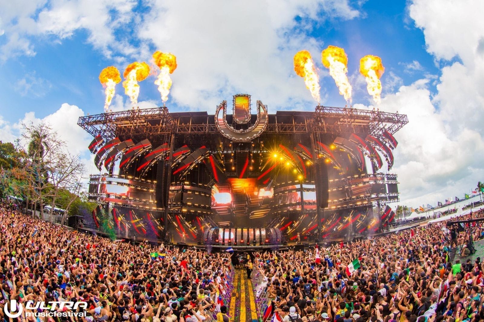 Ultra Australia 2025 festival atmosphere