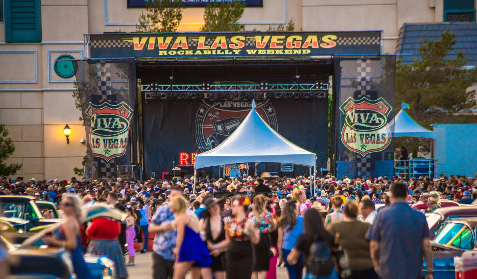 Viva Las Vegas Rockabilly Weekend 2025 festival atmosphere